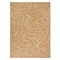 World Rug Gallery Contemporary Tropical Leaves Weather Resistant Indoor/Outdoor Area Rug 5' x 7' Yellow 4031YELLOW5X7 - alternate 5